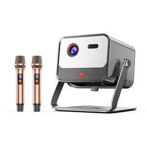 Mini Vidéo 1080P 4K Ready Portable Android 13 Google TV System Home Theater 3D Ready Gaming Karaoke 120 Pouces Toumei X5 US - Product Image 1