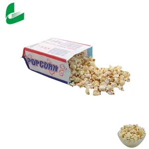 Lebensmittel verpackungs tasche benutzer definierte Bolsa de Papel Kraft papier Brot Mikrowelle Popcorn Tasche