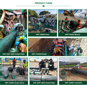 Machine de soudage par fusion bout à bout pour tuyaux en plastique HDPE, soudeur PE 2023 Offre Spéciale, machine de connexion de tuyaux pe pp pvdf, machine de soudage bout à bout - Product Image 5