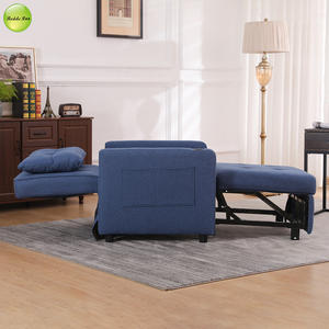 Sofá extraíble de <span class=keywords><strong>1</strong></span> asiento <span class=keywords><strong>barato</strong></span> al por mayor, sofá <span class=keywords><strong>cama</strong></span> convertible de tela de lino para salón, <span class=keywords><strong>sillón</strong></span> plegable para dormir perezoso, sofá <span class=keywords><strong>cama</strong></span> 5579 - Product Image 6