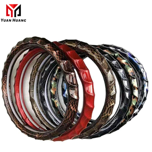 Moda nuevo diseño colorido cubierta del <span class=keywords><strong>volante</strong></span> del coche Super pu cubiertas del <span class=keywords><strong>volante</strong></span> de cuero - Product Image 1