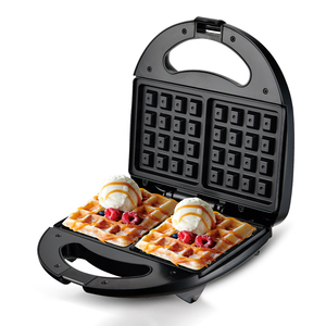 RAF 850w Uniform Heat Classic Design Double-sided Heating Breakfast Steak <b>Waffle</b> <b>Maker</b> Sandwich Sandwich <b>Maker</b> <b>Maker</b> Wa - Product Image 3