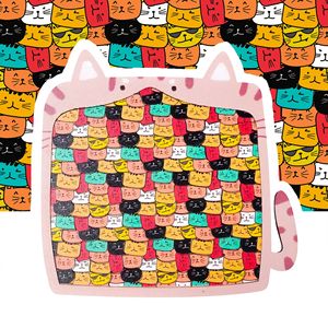 <span class=keywords><strong>Puzzle</strong></span> en bois en forme de chat, <span class=keywords><strong>puzzle</strong></span> animalier personnalisé avec cadre de contour et plaque de couverture en acrylique, <span class=keywords><strong>puzzle</strong></span> en bois unique en forme d'animal - Product Image 1