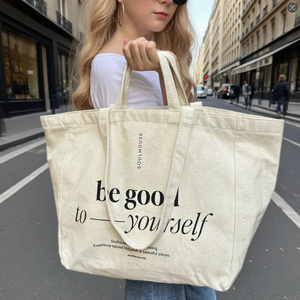 Grand Cabas en <span class=keywords><strong>Toile</strong></span> <span class=keywords><strong>de</strong></span> Qualité Industrielle, Réutilisable, Personnalisable avec Logo Imprimé, <span class=keywords><strong>Sac</strong></span> <span class=keywords><strong>de</strong></span> <span class=keywords><strong>Plage</strong></span> Tendance pour l'Extérieur - Product Image 2
