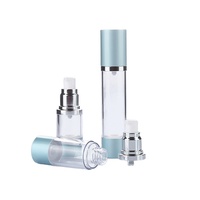 15/30/50/80/100/120ml Cosmetic Lotion Mist Spray Bottle Plastic AS Airless Pump Bottle