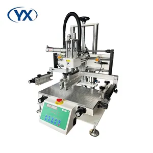 Voorraad In Eu Soldeerpasta Printer Smt Assemblage Lijn Semi-Automatische Pcb Stencil Printer YX3050 Handmatige Zeefdruk Machine