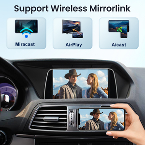 เครื่องเล่นวิดีโอติดรถยนต์ระบบ Linux หน้าจอสัมผัส 7 นิ้ว HFmidia 2026 สำหรับรถยนต์ Mercedes-Benz E-Class A207 รองรับ Wireless CarPlay - Product Image 2