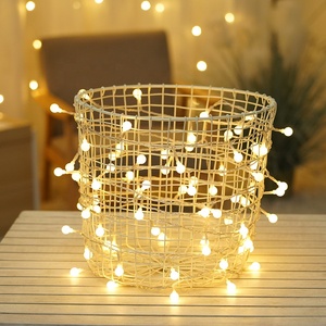 CE ROHS Chứng Nhận Năng Lượng Mặt Trời <span class=keywords><strong>Powered</strong></span> LED Ngoài Trời Tiên Globe Chuỗi <span class=keywords><strong>Lights</strong></span> Đảng Ánh Sáng Bóng Ánh Sáng Cho Giáng Sinh Trang Trí Cho Vườn - Product Image 2