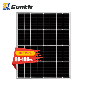 Panel Solar Monocristalino SUNKIT de 90W/100W, Tipo N, PERC, de Media Celda, 182mm, 645x765mm, 30 Años de Garantía, Venta al Por Mayor de Fábrica - Product Image 1