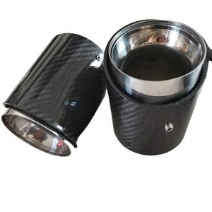 Punta de escape de fibra de carbono para <span class=keywords><strong>mini</strong></span> cooper <span class=keywords><strong>r56</strong></span>, para bmw - Product Image 1