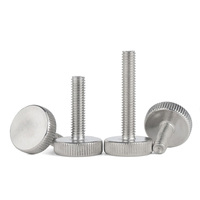 Vis à oreilles en acier inoxydable 304 de haute qualité, fabrication directe d'usine, tête ronde, bouton de réglage GB835, M2 M4 M6 M8 M10, en stock