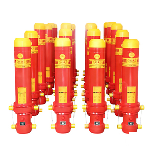 Cilindro hidráulico eléctrico de acción simple de acero cromado endurecido para excavadoras, volteadoras, dragas, máquinas perforadoras y bombas de agua Chuangwei - Product Image 3