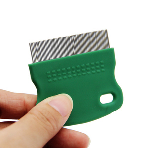 Muestra gratis de productos para mascotas perro cepillo de pelo peines Pet peine de pulgas - Product Image 3