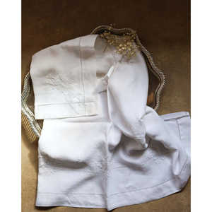 Drap-housse en lin biologique pour lit de bébé, brodé à la main avec des techniques de tissage tricoté, pour ensemble de literie pour tout-petits avec garnissage en fibres - Product Image 6