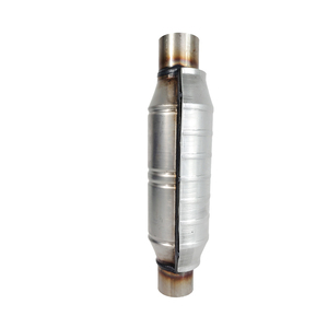 Konverter katalis Universal Oval, <span class=keywords><strong>2</strong></span> "/<span class=keywords><strong>2</strong></span>.25" /<span class=keywords><strong>2</strong></span>.5 "Inlet/Outlet baja tahan karat (sesuai EPA) - Product Image 2