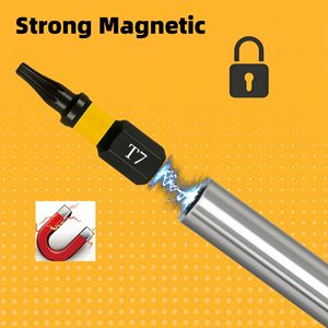 Guest Quality Impact Driver Bit Set 2.5 In 60 Mm S2 Steel Phillips Torx For Home And Electric Use - Product Image 3