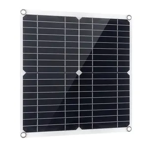 Panel surya usb 12V tipe baru pelat tenaga surya monocrystalline kecil untuk baterai mobil seperti mobil dan perahu
