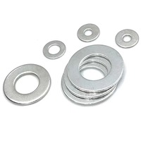 GB M4 M5 M6 M8 M10 Zinc Plated 304 316 Flat Carbon Steel Stainless Steel Retaining Ring Spring Lock Washer Gasket for Bolts