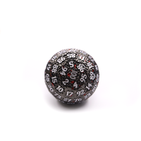 Nouveauté Durable D100 métal Dragon échelles 100 faces divertissement jeu de société dés mdn dés