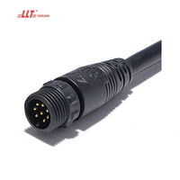 Connecteur de câble étanche IP67 M16 pour bande LED 8 broches de haute qualité – Fabrication