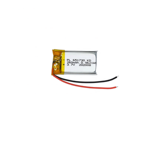 601730 651730 <span class=keywords><strong>3</strong></span>,7 V 260mAh Li Ion Lipo batería con Pcb en Stock - Product Image 1