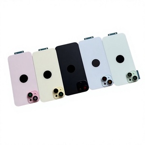 Carcasa Trasera para Teléfono Móvil iPhone 15 15 Plus con Anillo Magnético Integrado, Carcasa de Una Pieza de Repuesto Externo - Product Image 2