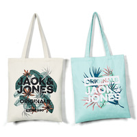 Sac fourre-tout en coton biologique, toile polyéthylène longue et résistante, taille et couleur personnalisables, logo, respirant, lavable, résistant aux déchirures, pour le rangement domestique