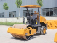Offre Spéciale Mini Compacteur 4 Tonnes Rouleau Compresseur Monocylindre XS400J avec Force de Compression de 60KN