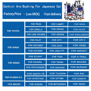 Pièces <span class=keywords><strong>de</strong></span> bagues <span class=keywords><strong>de</strong></span> bras <span class=keywords><strong>de</strong></span> suspension automatique AIPSI Douille en caoutchouc pour Toyota Honda Nissan Subaru Hyundai Mitsubishi Kia - Product Image 3