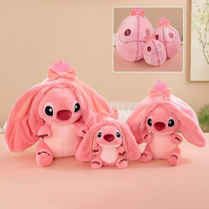 Peluche Super Morbido di <span class=keywords><strong>Personaggi</strong></span> dei Cartoni Animati <span class=keywords><strong>Stitch</strong></span> Rosa e Blu, Regalo per San Valentino, Bambola per Macchina a Pinza, Antistress - Product Image 2