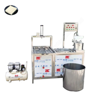 Machine à tofu, chaudière à lait de soja au gaz GPL, machine à fabriquer du tofu, machine à pasteuriser le tofu