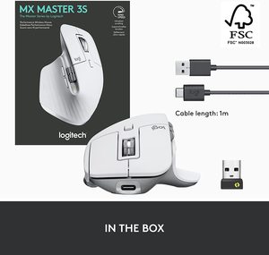 New 3s <b>Wireless</b> Performance Mouse with Ultra-fast Scrolling 8k Dpi Quiet Clicks Suitable for Laptop <b>Pc</b> Office Mx 3s - Product Image 3