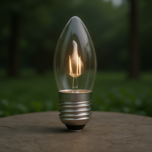 Lampadina a Candela 3W 230V E27 32 LED per Sostituzione Plafoniera - Product Image 3
