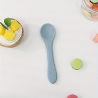 Nouvelles Cuillères Bébé en Gros 2026 – Cuillère Bébé en Silicone à Pointe Souple Première Étape, Qualité Alimentaire, Sans BPA pour Enfants