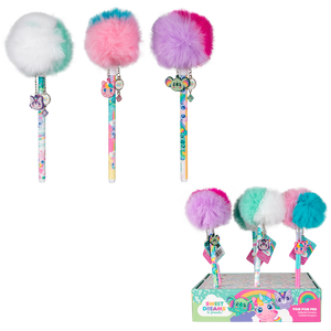 Penna con pompon e ciondoli Sweet Dreams Friends - Product Image 1