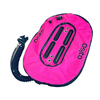 Aile de plongée scuba et snorkeling 30 lb, type donut, pour une seule bouteille, BCD (Compensateur de flottabilité) à montage dorsal, UNIQUEMENT l'aile, équipement de plongée durable et réglable