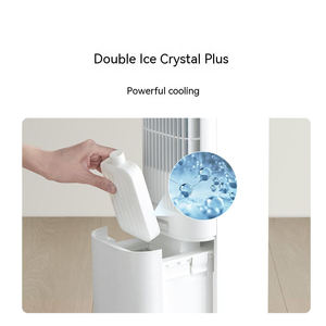 Enfriador de aire evaporativo inteligente <span class=keywords><strong>Xiaomi</strong></span>, torre de temporizador 12H, aire acondicionado, tanque de agua de 4L y 2 bolsas de hielo adecuadas para ventiladores domésticos - Product Image 5