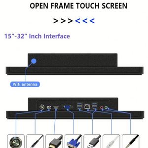 זול שליטה תעשייתית כל-ב-אחד מחשב שולחני טבהטאבלט תעשייתי סגור לגמרי מסך מגע קיבולי - Product Image 4