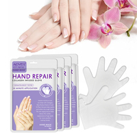 Multicouches-gants exfoliants, soin des mains, éclaircissant, lavande, exfoliant, livraison directe