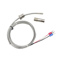 Thermocouple de type J avec pince à ressort, sonde de température pour machine de moulage par injection