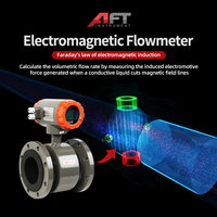 Fast Loading Digital Smart Bidirectional Stainless Steel Sewage Wastewater Magnetic Flowmeter IP65/IP67/IP68 Protection Pressure