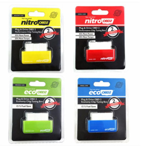 Boîtier de réglage de puce ECU Nitro OBD2 EcoOBD2 Plug OBD — La couleur doit être spécifiée dans la remarque L324 - Product Image 1