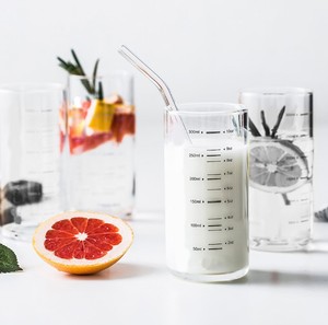 Tazze di vetro borosilicato con scala di caffeina Comi tazze di vuoto - Product Image 2