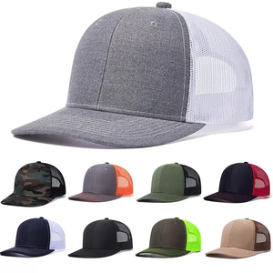 Nhà Máy Hàng Đầu Tùy Chỉnh Chất Lượng Cao 6-Panel Lưới Vải Bóng Chày Mũ | 100% Cotton Người Đàn Ông Của Mũ Trucker - Product Image 1