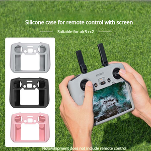 Dji miniminiuzaktan kumanda için uygun yeni Model silikon kılıf Air3 Drone Rc1/<span class=keywords><strong>2</strong></span> ekran koruyucu kapak aksesuarları ile - Product Image 2