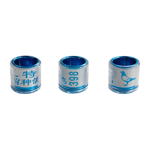 Anillas para palomas de clubes europeos, anillas cortas de 8 mm de diámetro interior, nuevo modelo de anilla para palomas - Product Image 3