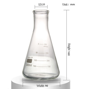 Meiwlaby Bình Tam Giác Bình Hình Nón Dày Gắn Tường Bình Thủy Tinh Erlenmeyer 50Ml-10000Ml - Product Image 4
