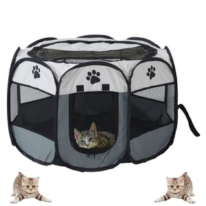 Best Sell 91*91*58CM <strong>Big</strong> Space dog Whelping pet Tent Bed <strong>Cats</strong> House Supplies Products Accessor pet Playpen Foldable - Product Image 3