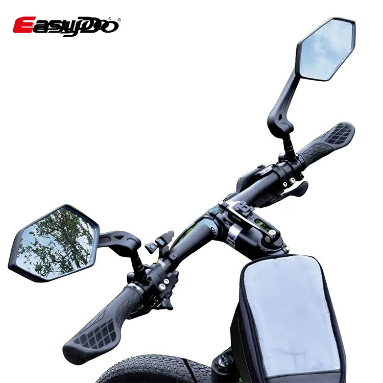 EasyDoConvexフレキシブルハンドルバー自転車ミラーアクセサリー自転車バックミラー