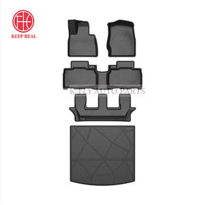 NIAO Tapis <span class=keywords><strong>de</strong></span> voiture en Tpe Tapis <span class=keywords><strong>de</strong></span> voiture avant arrière pour Ford Explorer (sept sièges) 2019 + Tapis <span class=keywords><strong>de</strong></span> sol <span class=keywords><strong>de</strong></span> voiture en TPE <span class=keywords><strong>de</strong></span> haute qualité - Product Image 5